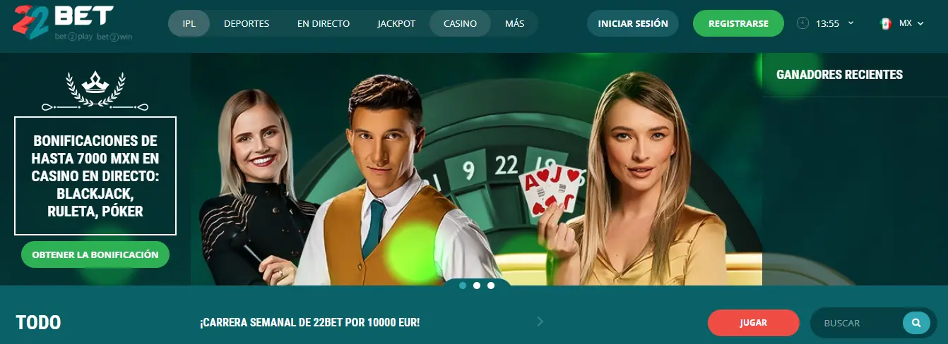 El casino online Betsson en México Betsson Casino